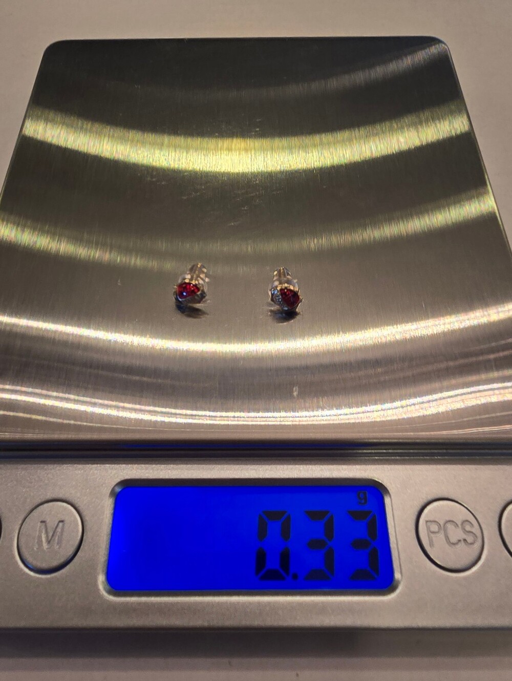 10k Gold Ladybug Stud Earrings [5.5mm] - Picture 4 of 4
